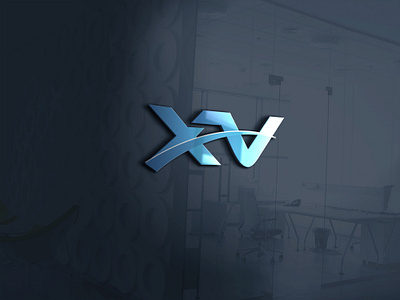 XV logo brand e commerce logo logo xvicon