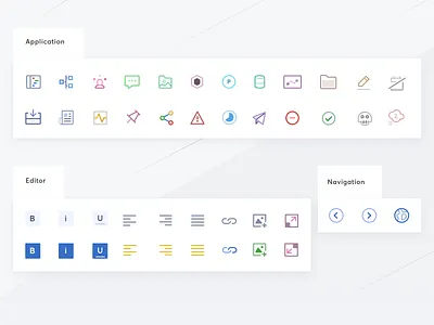 Icon set for enterprise retail platform app assets clean design dsl icon design icon set iconography icons