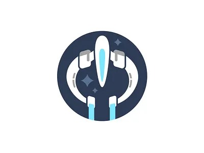 Galaxy Quest Icon - Weekly Warmup galaxy galaxy quest icon icon design iconography outer space space spaceship star