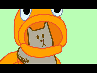 Cat, fish. Fish, cat. A-ha-ha-ha. 2d 2d animation after effects after effects animation animal cartoon cartoon illustration cat costume costumes fish goldfish humor humorous humorous illustration illustration illustrator mograph motion graphics storyboard artist