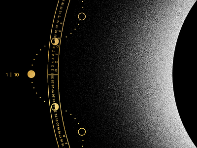 MOON 2020 | Calendar black calendar design eclipse esoteric gold graphic illustration isometric logo lunar minimal moon nasa poster space star sun texture vector