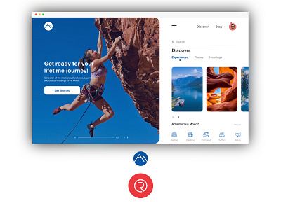 Climbers ( web concept ) mountain travel travel app traveling ui ux ui design uidesign uiux user experience userinterface ux web web design webdesign website website design