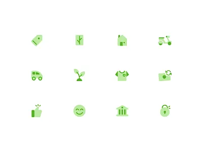 Acorns - Icons 4.0 acorns app brand finance fintech glyph iconography icons illustration investing