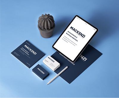 Mackenzi stationary @art @branding @daily ui @stationary design ui