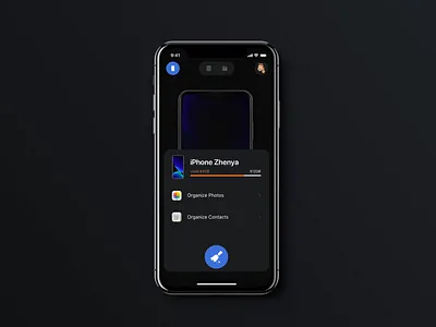 Tidy App [ iOS ] animated animation app cloud cloud app concept data design drive free interface ios ios app storage ui ui ux uidaily uiux user interface ux web