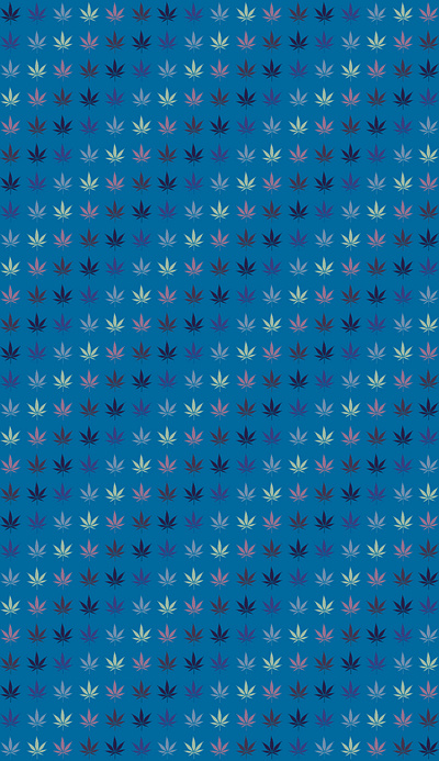 Blue Indica Pattern design flat illustration minimal vector web