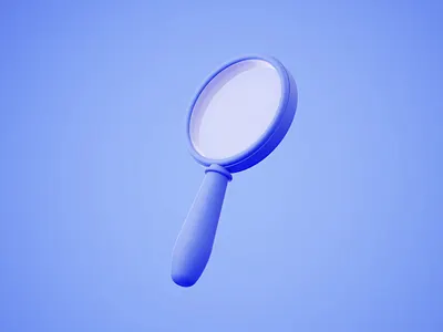 Zoom 3d 3d animation animated animation blender blender3d illustration isometric looking glass search zoom