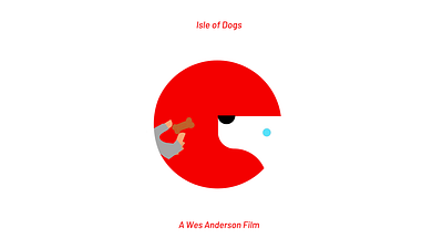 Isle of Dogs design vector