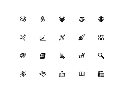 Custom Icons icon design icon set iconography