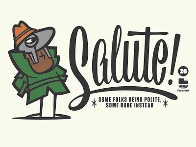 DOOM branding brushscript doom hand lettering illustration lettering mfdoom salute script type typography