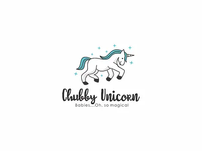 unicorn brand design branding design icon illustration logo logodesign playful playful logo vector