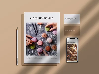 Catalogue 2020 (cover) - Gastronomia branding branding concept buisiness card colorful flat food industrial insight investment logo luxury ui vector