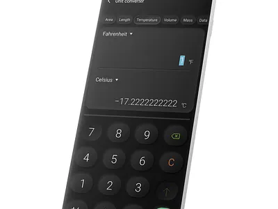 Samsung Galaxy S10+ Calculator neomorphism modification illustration illustrator nemorphism neomorphic design recent trend trendy ui ui ux uidesign uiux ux