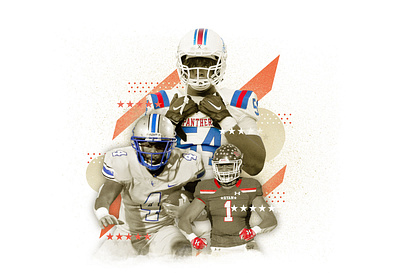 SportsDays Top High School Football Recruits for 2021 football high school football illustration photo illustration