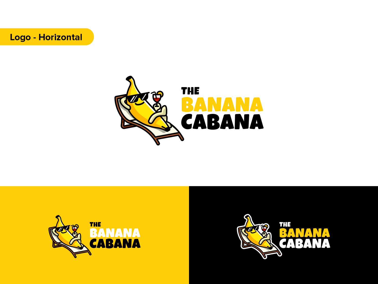 The Banana Cabana by Alfrey Davilla vaneltia on Dribbble