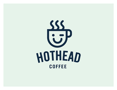 Hothead Coffee branding coffee coffee cup coffee logo logo