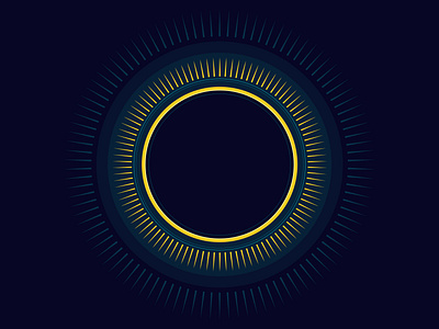 Lunar Eclipse 2017 eclipse lunar minimal minimalism space sun visual design