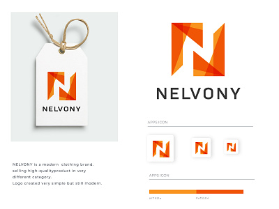 Nelvony branding design abstract brand identity branding business logo clean logo dynamic logo i con logo logo agency logo mark logo mark symbol minimal modern n n logo retail brand retail shop logo shop logo shopping logo shopping online logo typogaphy