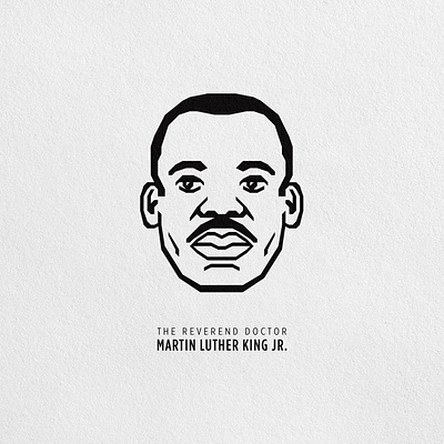 Martin Luther King Jr. black history black lives matter civil rights design geometric illustration martin luther king martin luther king jr. mlk mlkj mlkjr portrait