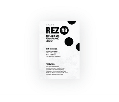 REZN8 - Typographic Poster rezn8 the futur type type layout typographic typography