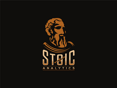 Stoic Logo accounting analytics art classic logo consultant consulting logo financial illustration logo logo for sale mark market logo symbol