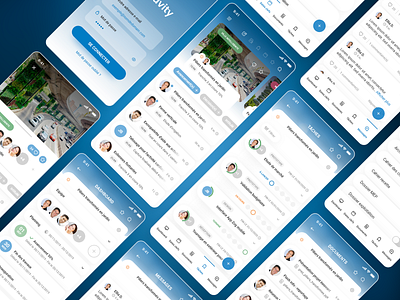 Dashboard App Management adobe xd app branding design interaction mobile ui ux