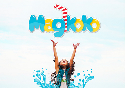 Magikoko Branding advertising illustration logo