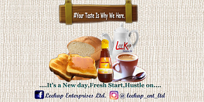 Honey ad breakfast honey social media social media ad