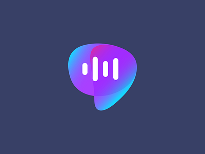 Asynchronous Voice Collaboration App branding branding and identity branding design collaboration icon identity logo messaging platform share social speak teams vector visual voice work