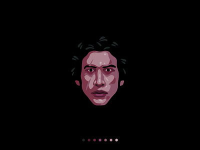 Ben Solo ben solo character design icon design iconography illustration kylo ren starwars