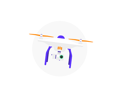 Drone art block five block five blockfive branding design drone flat illustration image vector
