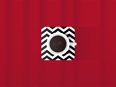 Twin Peaks art coffee design film graphics icon illustration inspiration logo logotype movie twin peaks vector weekly warmup