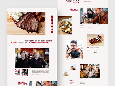 R & R BBQ design interaction design interface ui uidesign ux uxdesign uxui web design webdesign