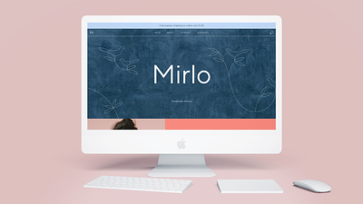 Mirlo Jewelry Website branding jewelrybrand uidesign webdesign websitedesign