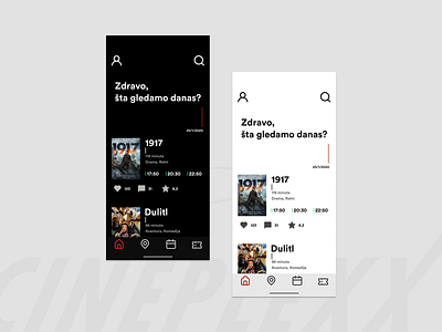 Cineplexx App Redesign cineplexx concept interface movie app movies redesign ui ui ux ui design uidesign user interface user interface design userinterface