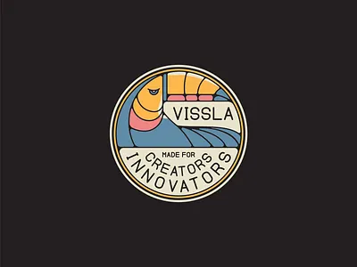 Toucan Badge badge badge design bird bird illustration illustration lockup toucan typography vector vissla