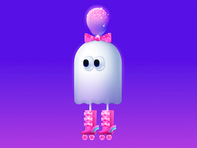 verônica adobe photoshop character design character designer character illustration cute design digital illustration emoji fantasma ghost graphic design illustration kawaii roller