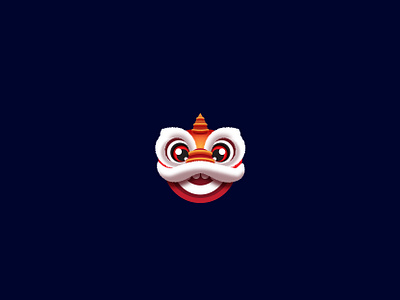 Day 13 - Lion Dance 365 daily challenge ai art chinese cny dance design graphic icon icon set icondesign iconography illustration lion ui vector web