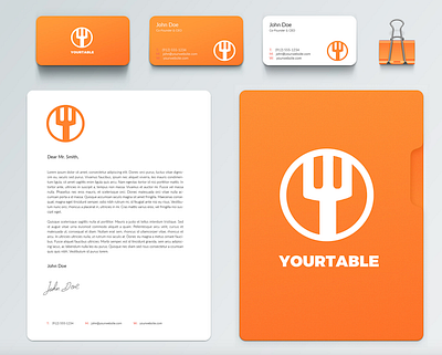 YourTable Logo Design