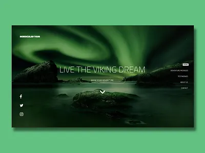DailyUI#003 LandingPage dailyui landing page service tourism travel travel agency ui uidesign userinterface ux uxdeisgn uxui web design website website design