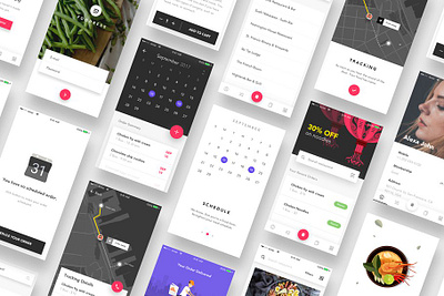 Food iOS App - Sketch file android app application automation blue cactus control curve degree design farm graphic interface mobile plant planter plants ui ux uxui