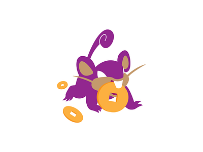 Year of the Rattata adobe illustrator chinese new year cny flat design illustraion illustrator pokemon rattata