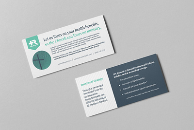 Church Denomination Postcard church direct mail health insurance healthcare marketing campaign photoshop print print design remodel health