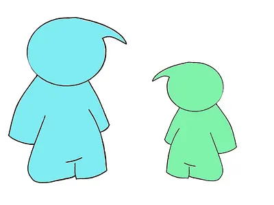 Sorrow green blue emotion