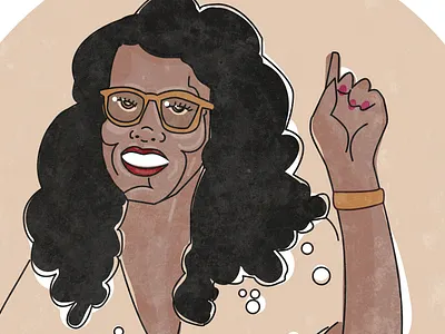 I.C. adobe illustrator african american black illustration line art vector