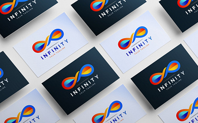 infinity logo design amazing art brand branding business company corporate design geometric illustration infinity infinity gauntlet infinity tool infinity war infinitywar logo logotype modern template trendy