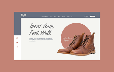 Happy Feet adobe xd adobexd ecommerce ecommerce design shoes shopping