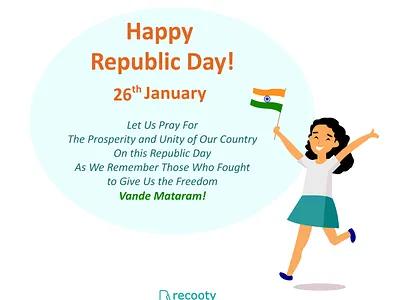 71st Republic Day branding design flat graphicdesign illustration illustration art indian minimal ui vector web
