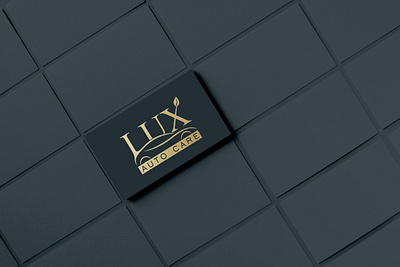 The Lux logo design brand identity branding design digitalart flat icon illustration logo logo design logos luxury luxury logo typography