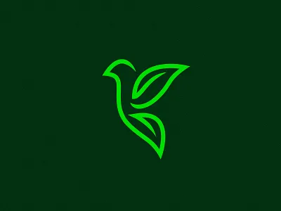 Eco Bird bird eco leaf leaves pigeon wings
